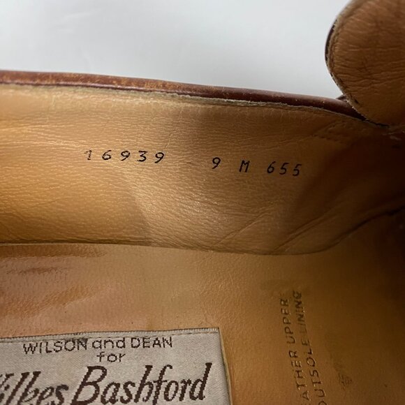 Gravati for Wilkes and Bashford Shoes Mens 9 M Brown Crocodile Wilson Dean Italy - Picture 14 of 16